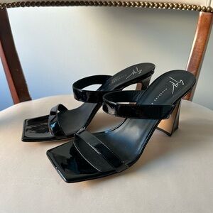 Giuseppe Zanotti Black Strappy Heels